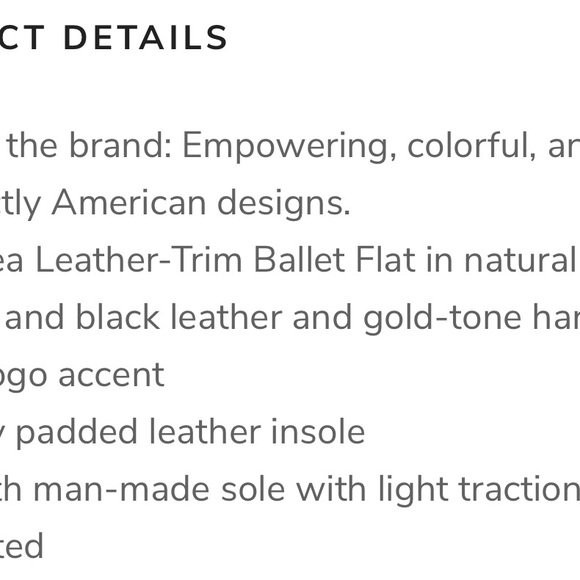 Tory Burch Chelsea Ballet Flats - Picture 2 of 4